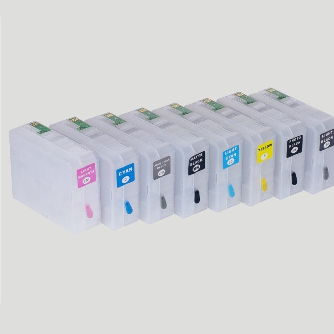Epson SureColor SC -P800 Epson T8502-T8509 9 Renk Kolay Dolan Kartuş (Dolu)