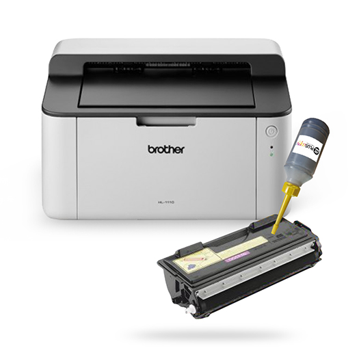 BROTHER HL1111 DOLAN TONERLİ LASER YAZICI (1 Sayfa Baskı 0,02 TL)