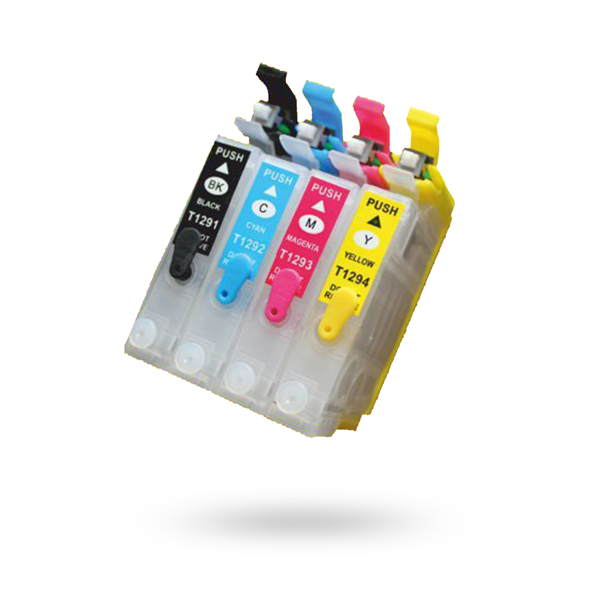 EPSON 1301-1304 UYUMLU Kolay Dolan Kartuşlar (DOLU) - (OTO RESET ÇİPSETLİ - B42/ BX525/ BX535/ BX625/ BX630/ BX925/ WF3530/ WF3540/ WF3010/WF7525/ WF7515/ WF3520