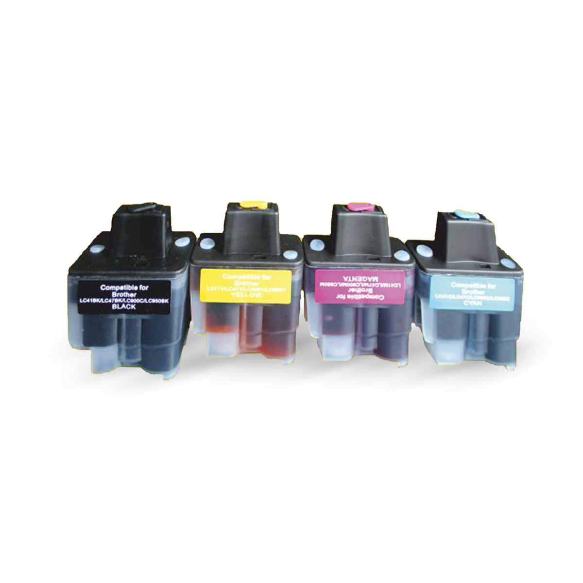 Brother LC41 LC47 LC900 LC950 UYUMLU Kolay Dolan Kartuşlar (DOLU) - DCP110C DCP115C DCP120C DCP310CN DCP315CN DCP 340CW