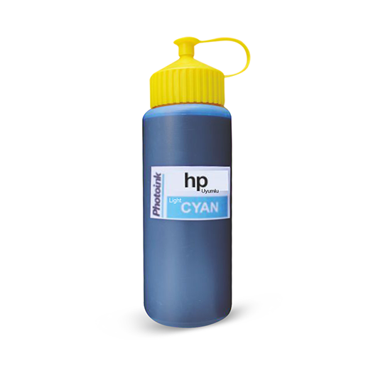 HP Plotter için uyumlu 500 ml Light Cyan Mürekkep (PHOTOINK Akıllı Mürekkep)