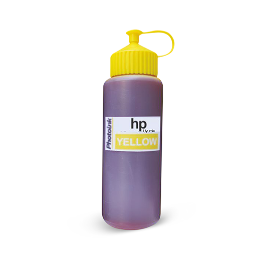 HP Plotter için uyumlu 500 ml Yellow Mürekkep (PHOTOINK Akıllı Mürekkep)