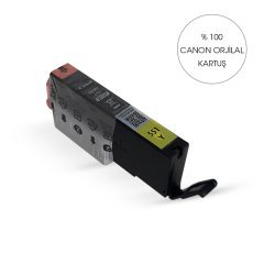 Orijinal CANON CLI 571 SARI KARTUŞ - MG5750 MG5751 MG5752 MG5753 MG6850 MG6851 MG6852 MG6853 MG7750 MG7751 MG7752 MG7753