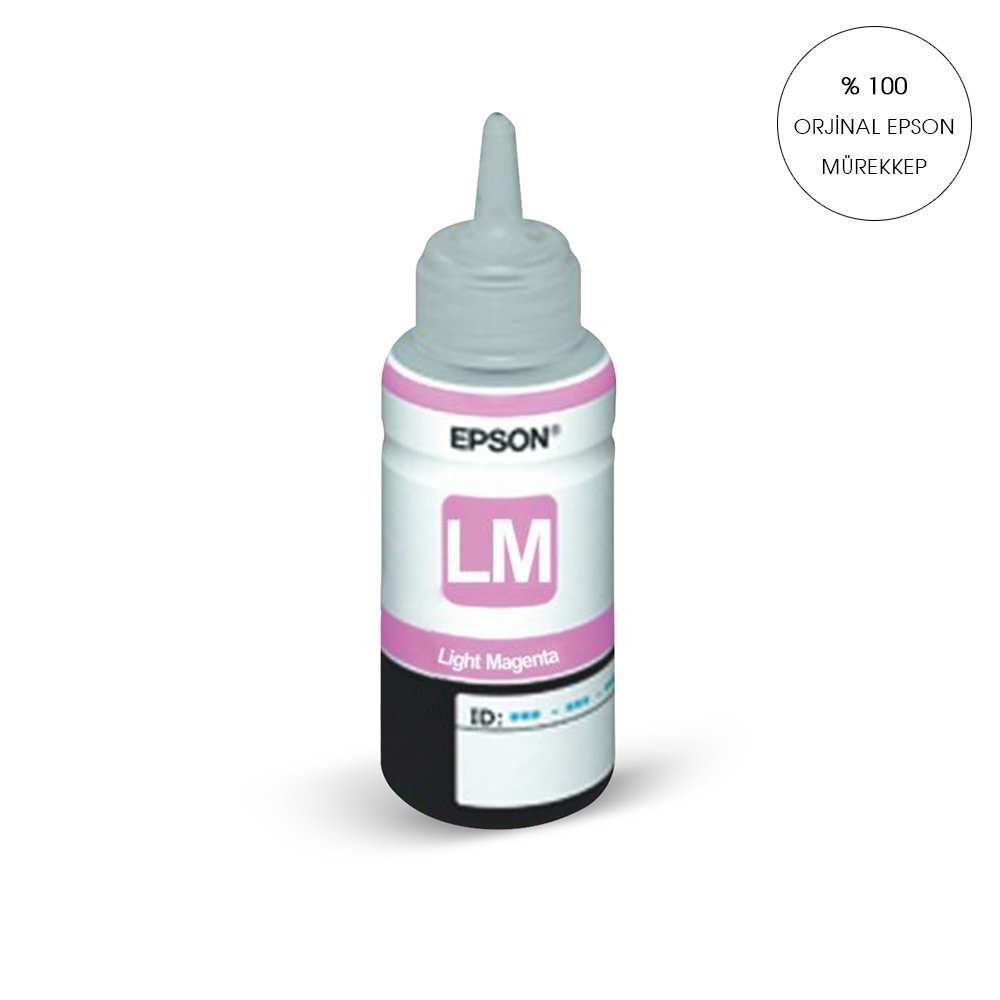 ORİJİNAL LIGHT KIRMIZ Epson L800 / L810 / L850 / L1800 için ve 6 RENKLİ TÜM EPSON YAZICILAR İÇİN 70 ml. T6736 I Mürekkep