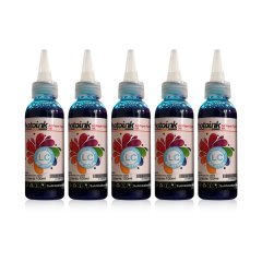 Süblimasyon-Transfer Baskı için 500 Gr LIGHT MAVİ Mürekkep (6 renkli yazıcılar için)