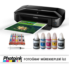 CANON IX6850 (A3 yazıcı) VE KOLAY DOLAN KARTUŞ SİSTEMİ (1 Sayfa Renkli Baskı  0,01 TL)
