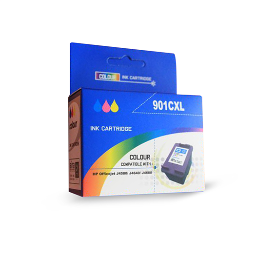 BK HP 901 XL UYUMLU RENKLİ KARTUŞ - HP J4580/ HP j4680/ 4500/ J4660