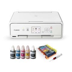 Teşhir Ürünüdür! Photoink Mürekkepli Canon Pixma TS5051 Yazıcı ve Dolan Kartuş Sistemi