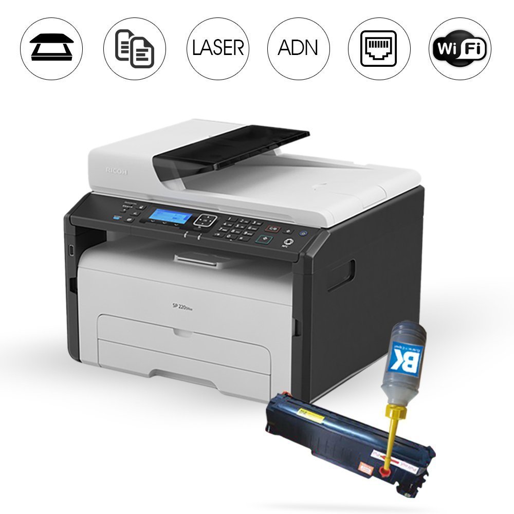 TEŞHİR ÜRÜNÜDÜR!! RICOH SP277SFNW DOLAN TONERLİ HIZLI YAZICI (1 Sayfa Baskı  0,02 TL)