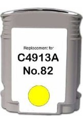 HP C4913A HP 82 Sarı Uyumlu Kartuş  Designjet 111, 510, 800, 815, 820